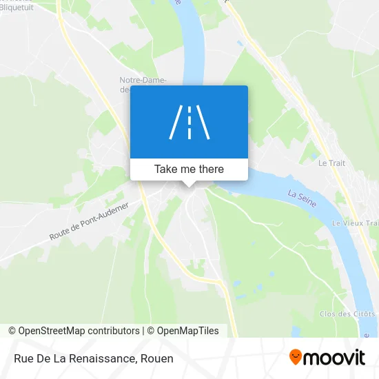 Rue De La Renaissance map