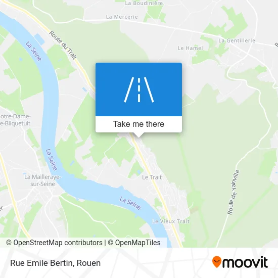 Rue Emile Bertin map