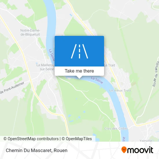 Chemin Du Mascaret map