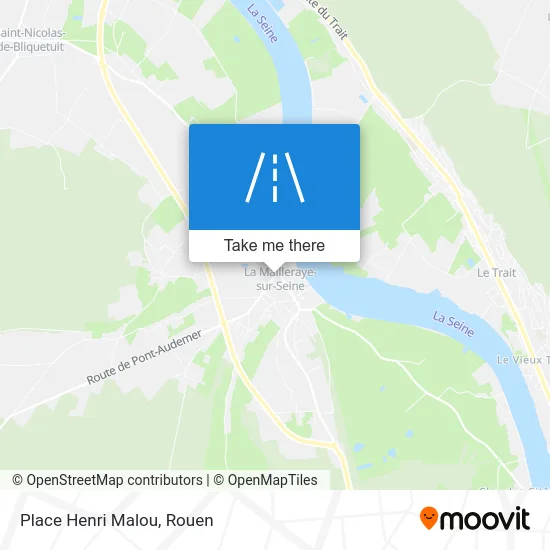 Place Henri Malou map