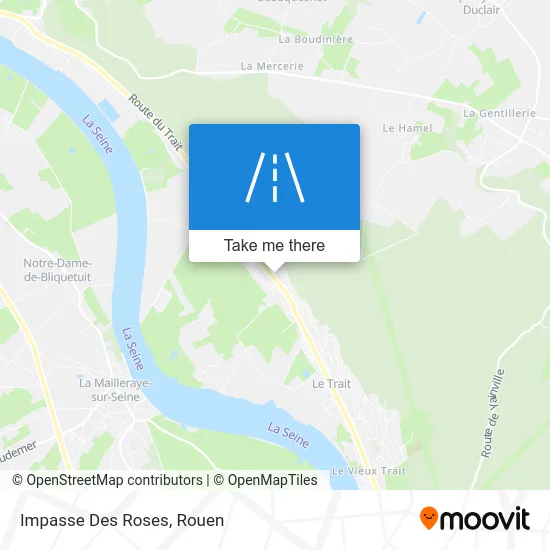 Impasse Des Roses map