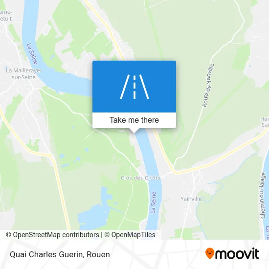 Quai Charles Guerin map