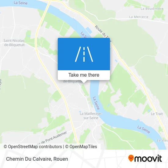 Chemin Du Calvaire map