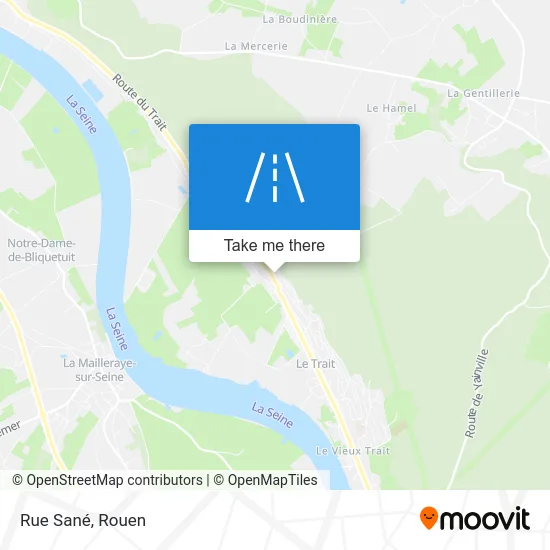 Rue Sané map
