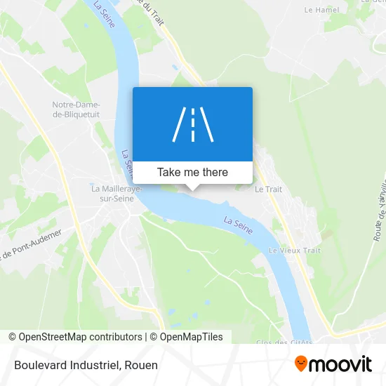 Boulevard Industriel map