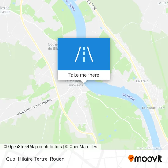 Quai Hilaire Tertre map