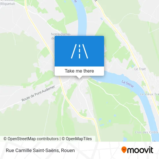 Rue Camille Saint-Saëns map