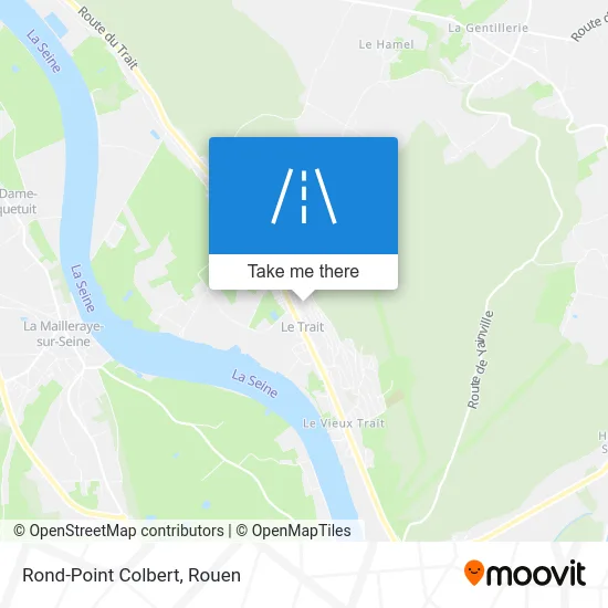 Rond-Point Colbert map