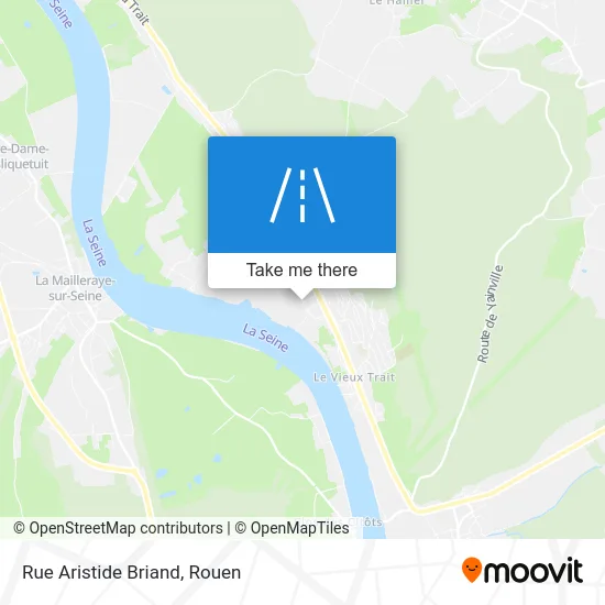 Rue Aristide Briand map