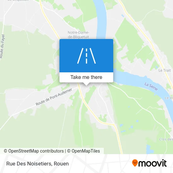 Rue Des Noisetiers map