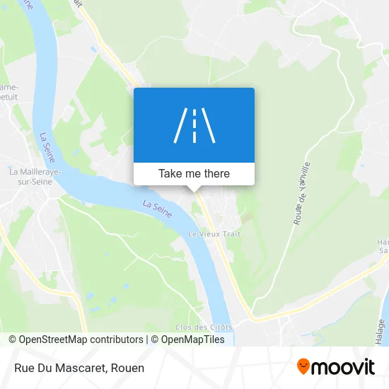 Rue Du Mascaret map