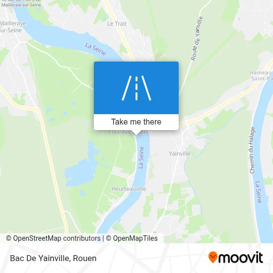 Bac De Yainville map