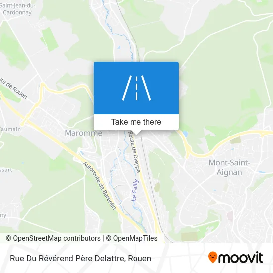Rue Du Révérend Père Delattre map
