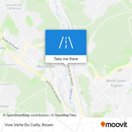 Voie Verte Du Cailly map