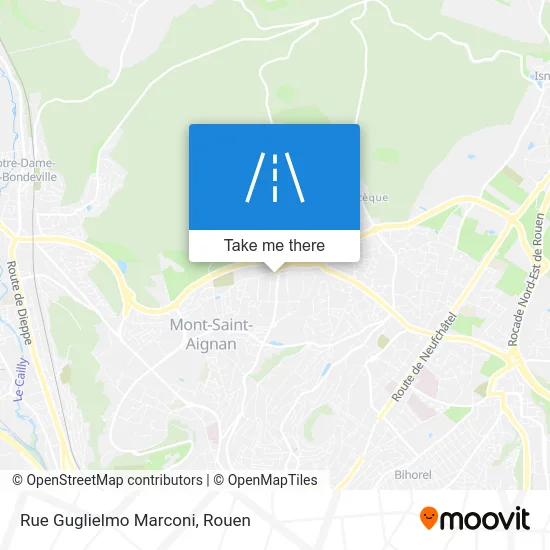 Rue Guglielmo Marconi map