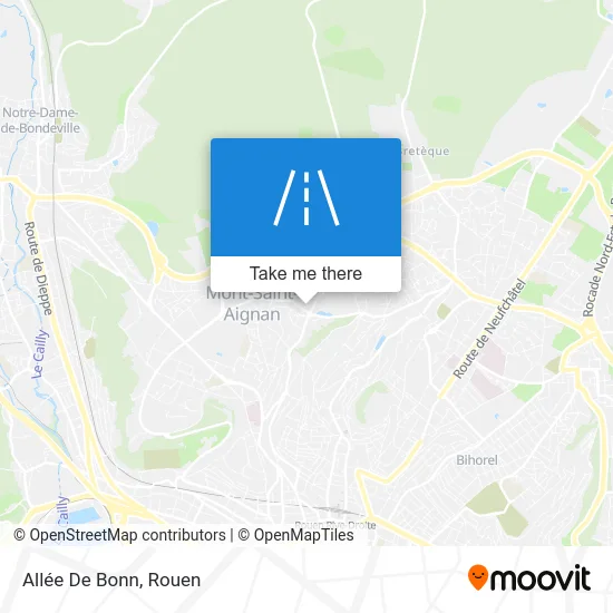 Allée De Bonn map
