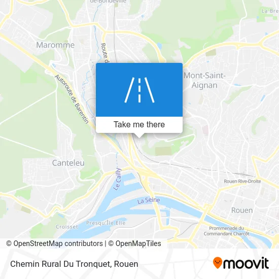 Chemin Rural Du Tronquet map