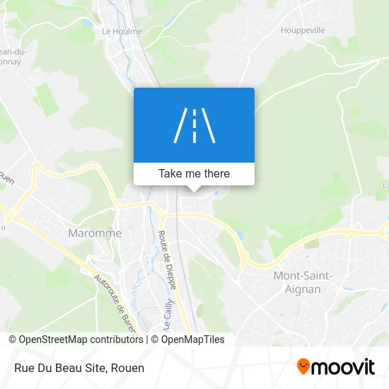 Rue Du Beau Site map