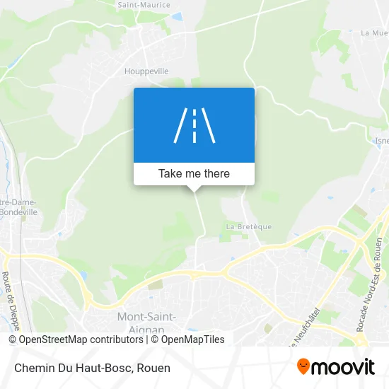 Chemin Du Haut-Bosc map