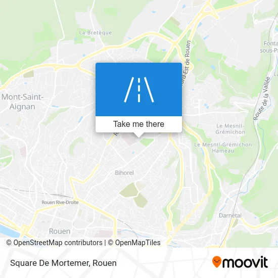 Square De Mortemer map