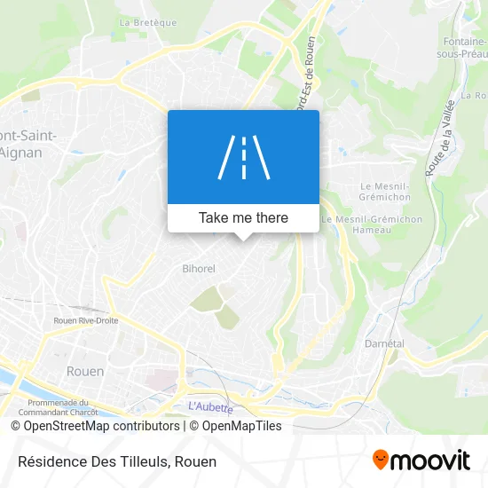 Résidence Des Tilleuls map