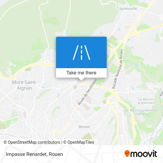 Impasse Renardet map
