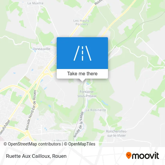 Ruette Aux Cailloux map