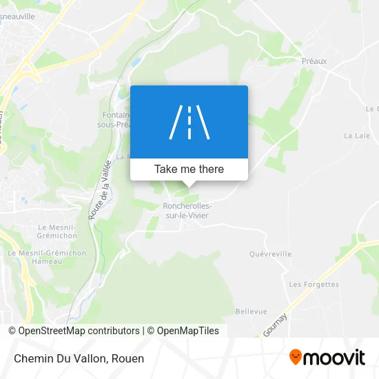 Chemin Du Vallon map