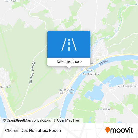 Chemin Des Noisettes map