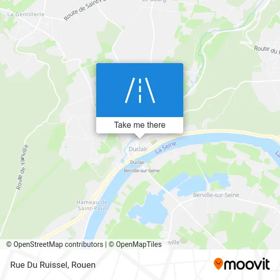 Rue Du Ruissel map