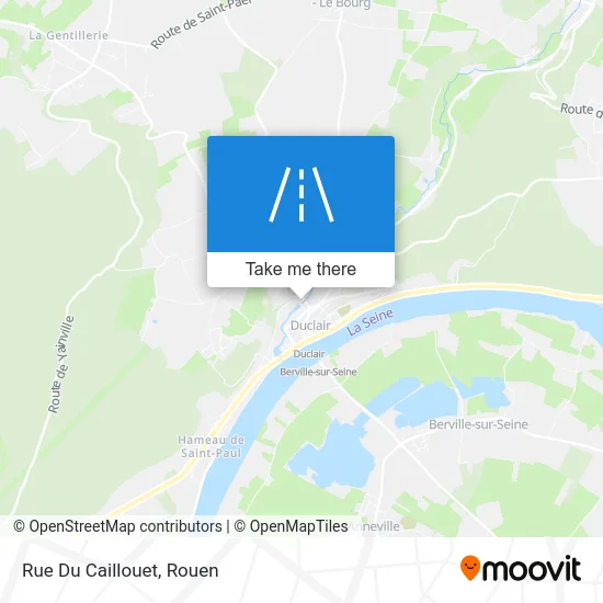 Rue Du Caillouet map