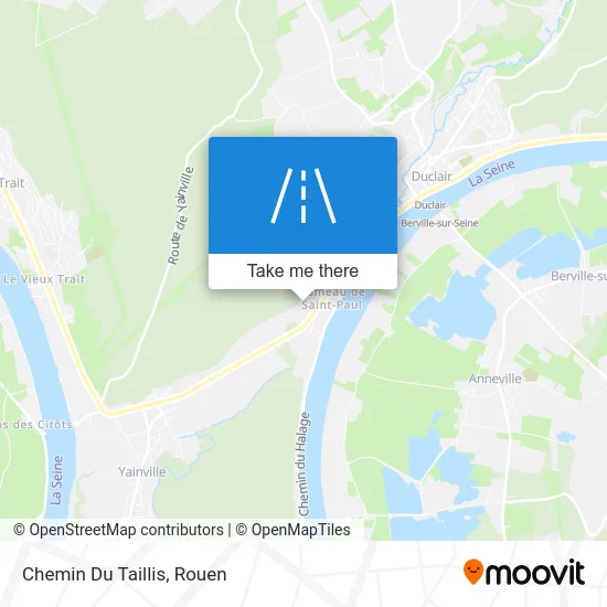 Chemin Du Taillis map