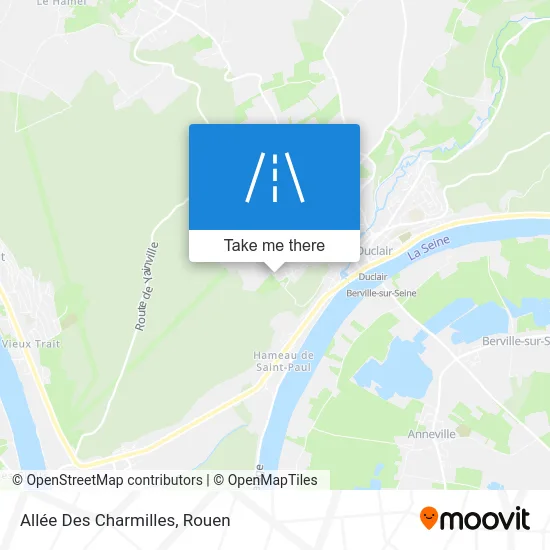 Allée Des Charmilles map