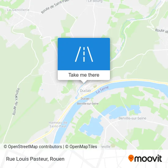 Rue Louis Pasteur map