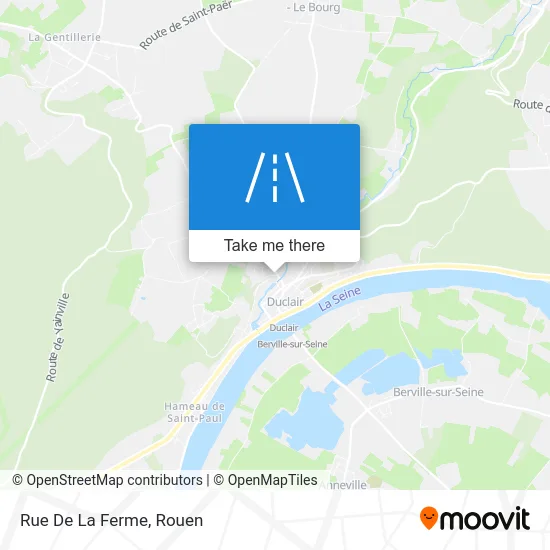 Rue De La Ferme map