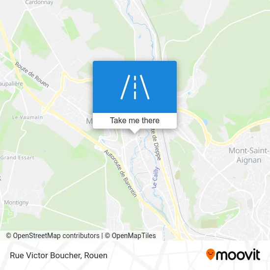 Rue Victor Boucher map