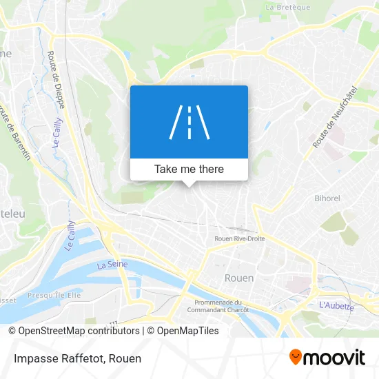 Impasse Raffetot map