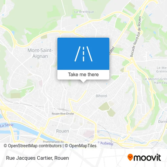 Rue Jacques Cartier map