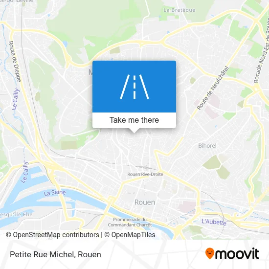 Petite Rue Michel map