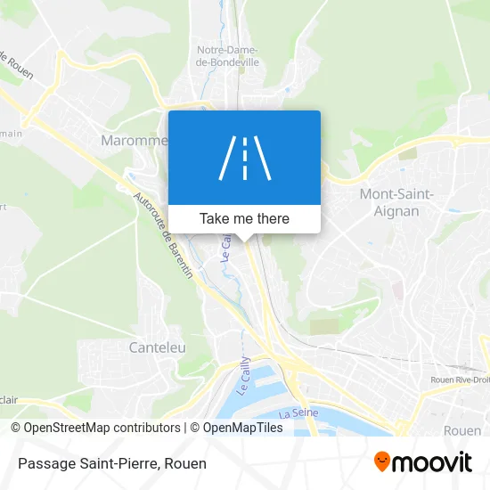 Passage Saint-Pierre map