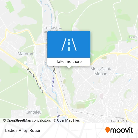 Allée Des Dames map