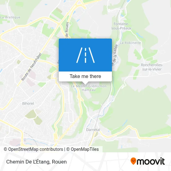 Chemin De L'Étang map