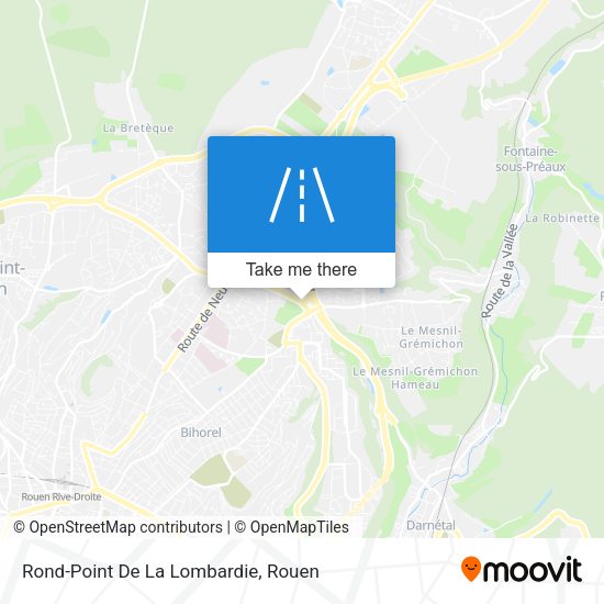 Rond-Point De La Lombardie map