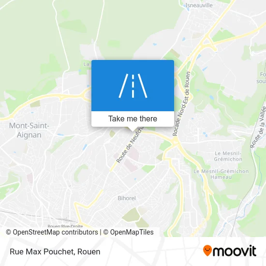 Rue Max Pouchet map