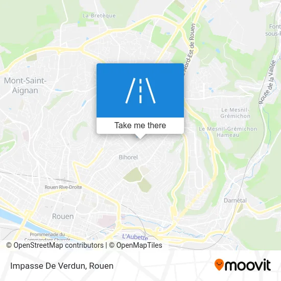 Impasse De Verdun map