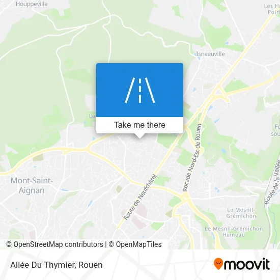 Allée Du Thymier map
