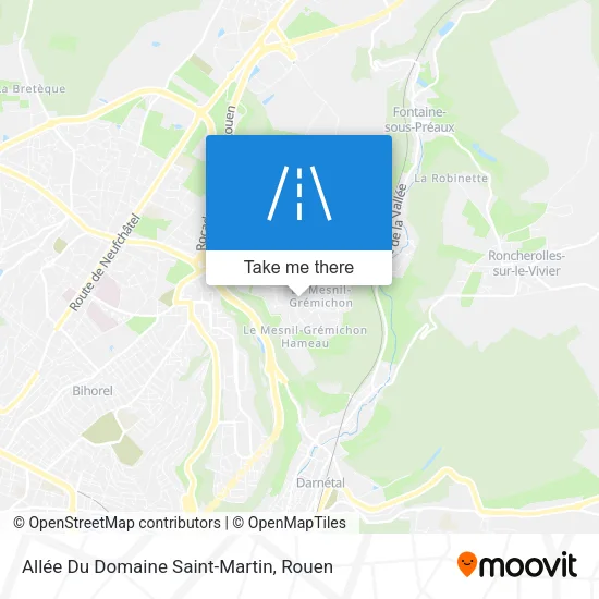 Allée Du Domaine Saint-Martin map