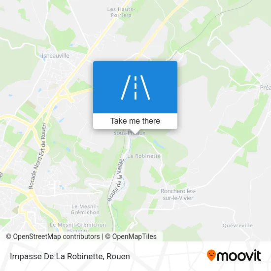Impasse De La Robinette map