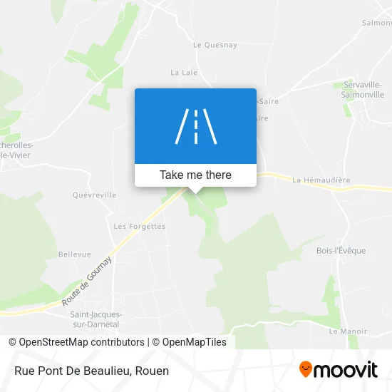 Rue Pont De Beaulieu map