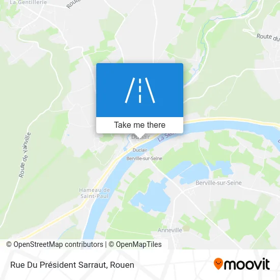 Rue Du Président Sarraut map